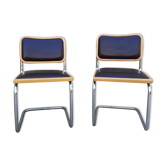 2 chaises Cesca B32 Marcel Breuer