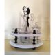 Table set 1900, 5 containers for oil, vinegar, condiments, Gien