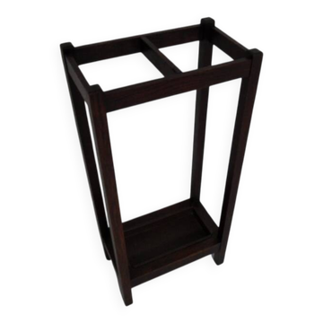 Antique oak umbrella stand