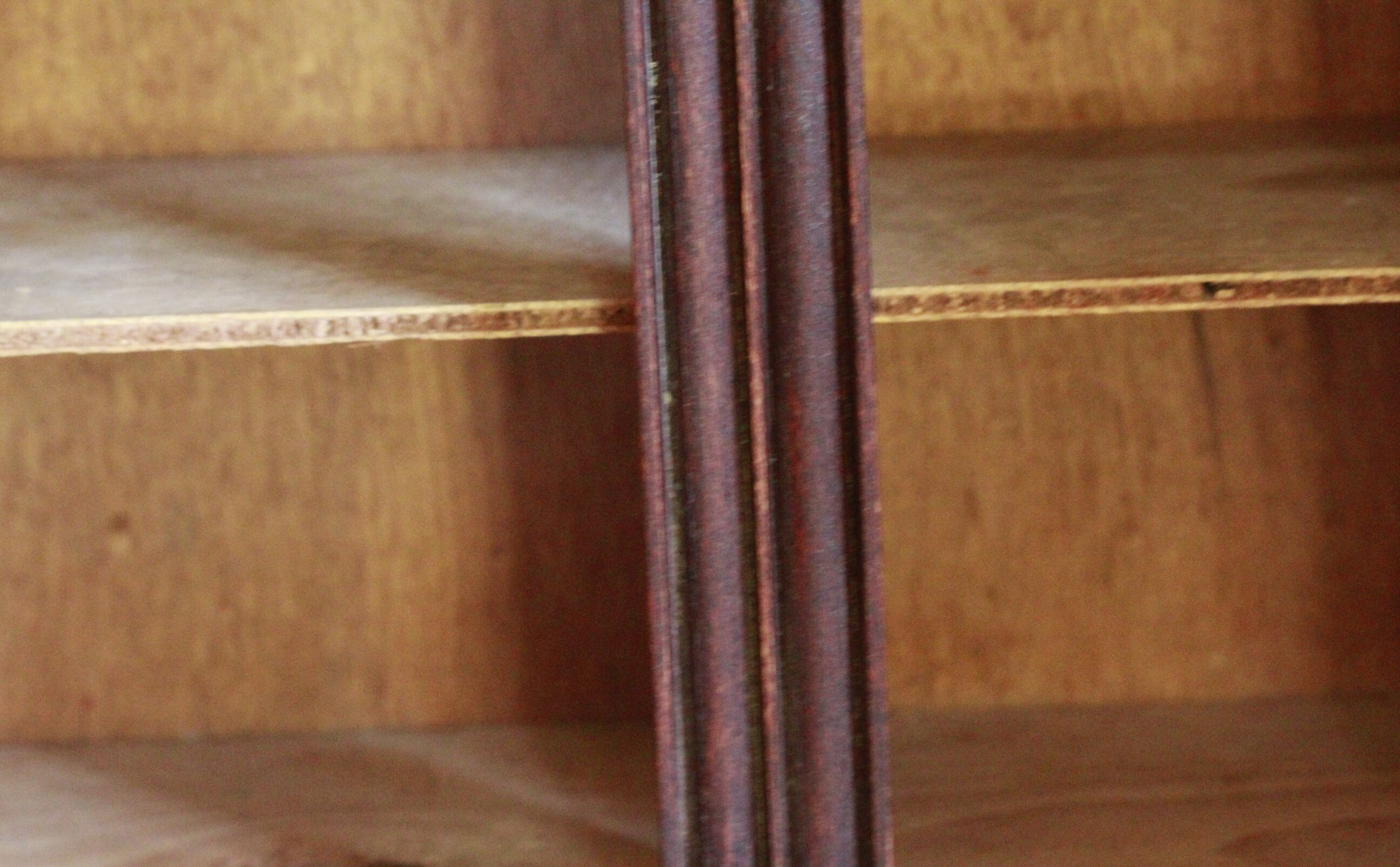 Old wooden doll sideboard