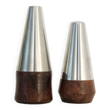 Vintage salt and pepper shaker by a&b lundtofte, denmark, 1960s, set of 2