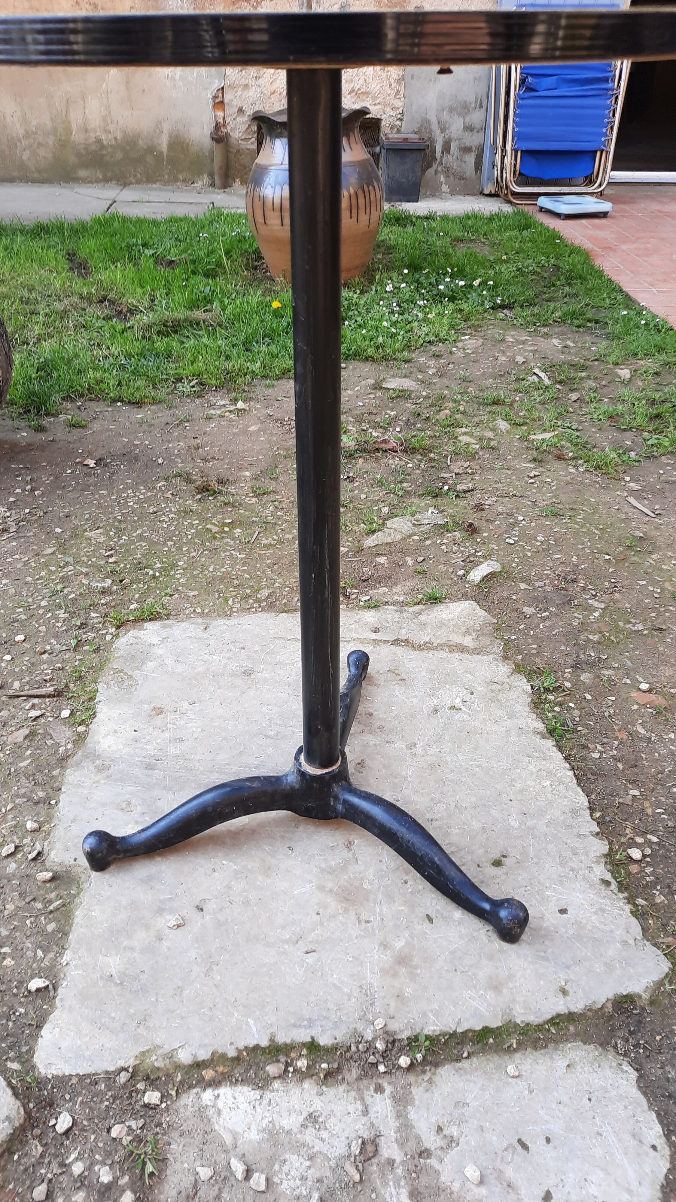 Vintage bistro table