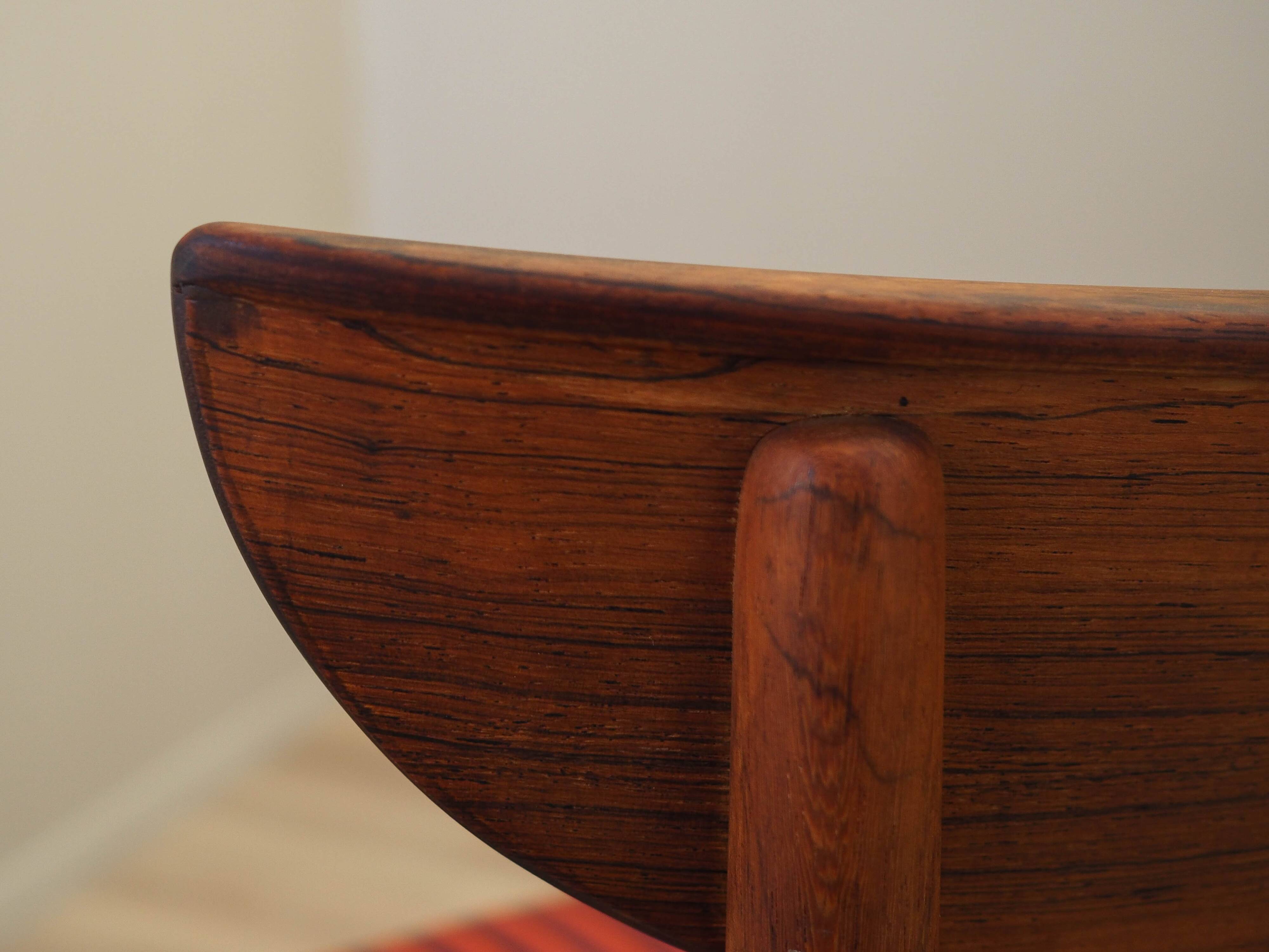Set of six rosewood chairs, Danish design, 1970s,  Skovby Møbelfabrik