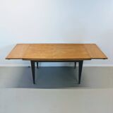 Vintage Scandinavian dining table with extensions