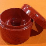 Lacquered wooden box