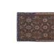 Vintage Turkish hallway rug 90x277 cm