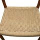 Set of 4 JL Moller model 75 chair by Niels Otto Moller Danish Design