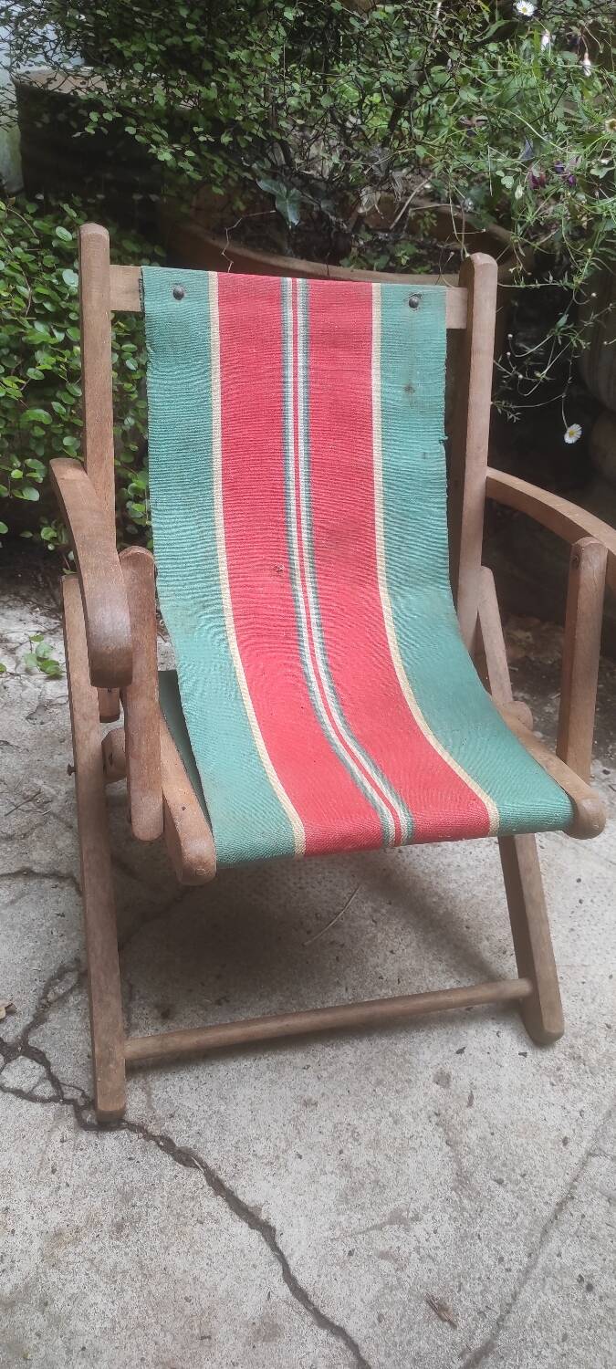 Children's deckchair