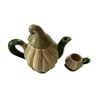 Théière courge barbotine