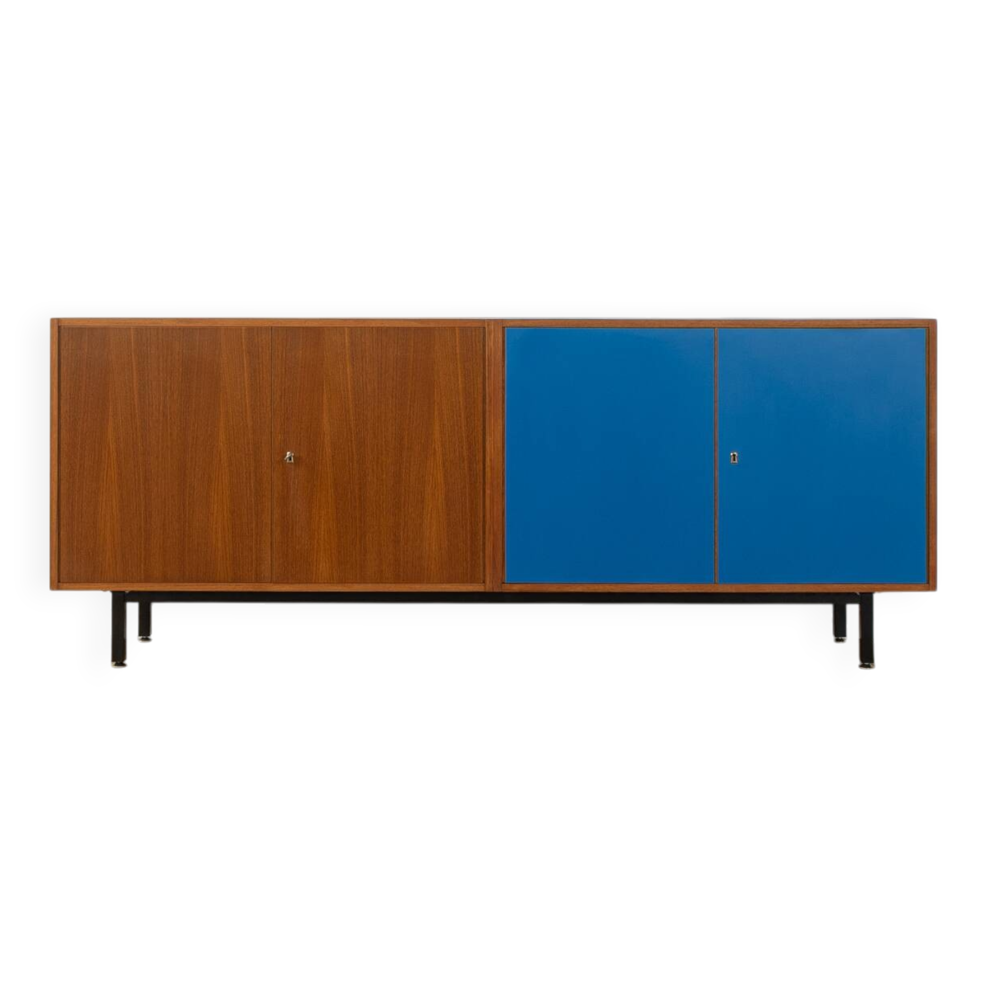 60s Blue Sideboard by DeWe