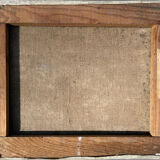 Painting study of the Angelus of Millet, late 19th, early 20th century