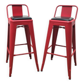Pair of high chairs, Tolix