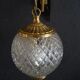 Pair of 1960 brass wall lamp