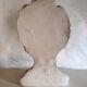 Woman bust in plaster