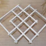 Extendable silver metal underside 40s 50s