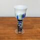 Postmodern metal and glass goblet by Hans Jürgen Richartz for the Richartz art collection, 1980s.
