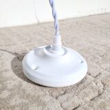 Vintage Clichy porcelain pendant lamp