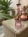 Carafe vintage fleurie