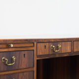 AJ Iversen rosewood executive desk by Ole Wanscher