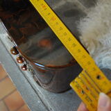 Woodworker's jewelry box mahogany tint 70s/80s