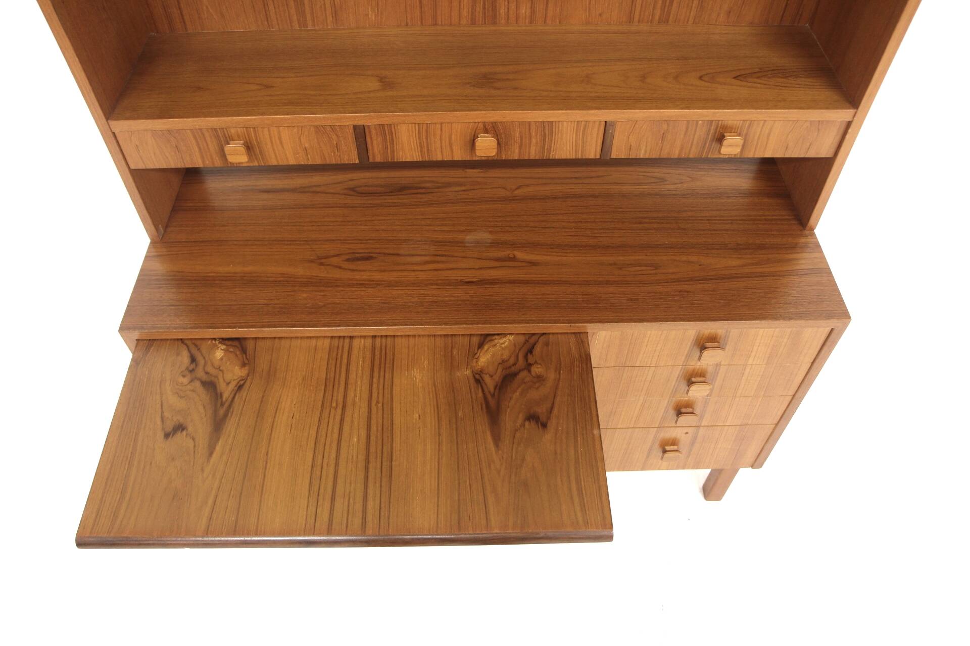Secrétaire scandinave en teck, Suède, 1960