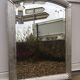 Beveled mirror silver 85 x 60 cm