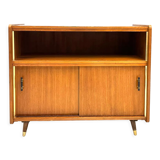 Vintage cabinet with sliding doors