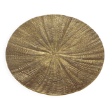 Coupe brutaliste en bronze