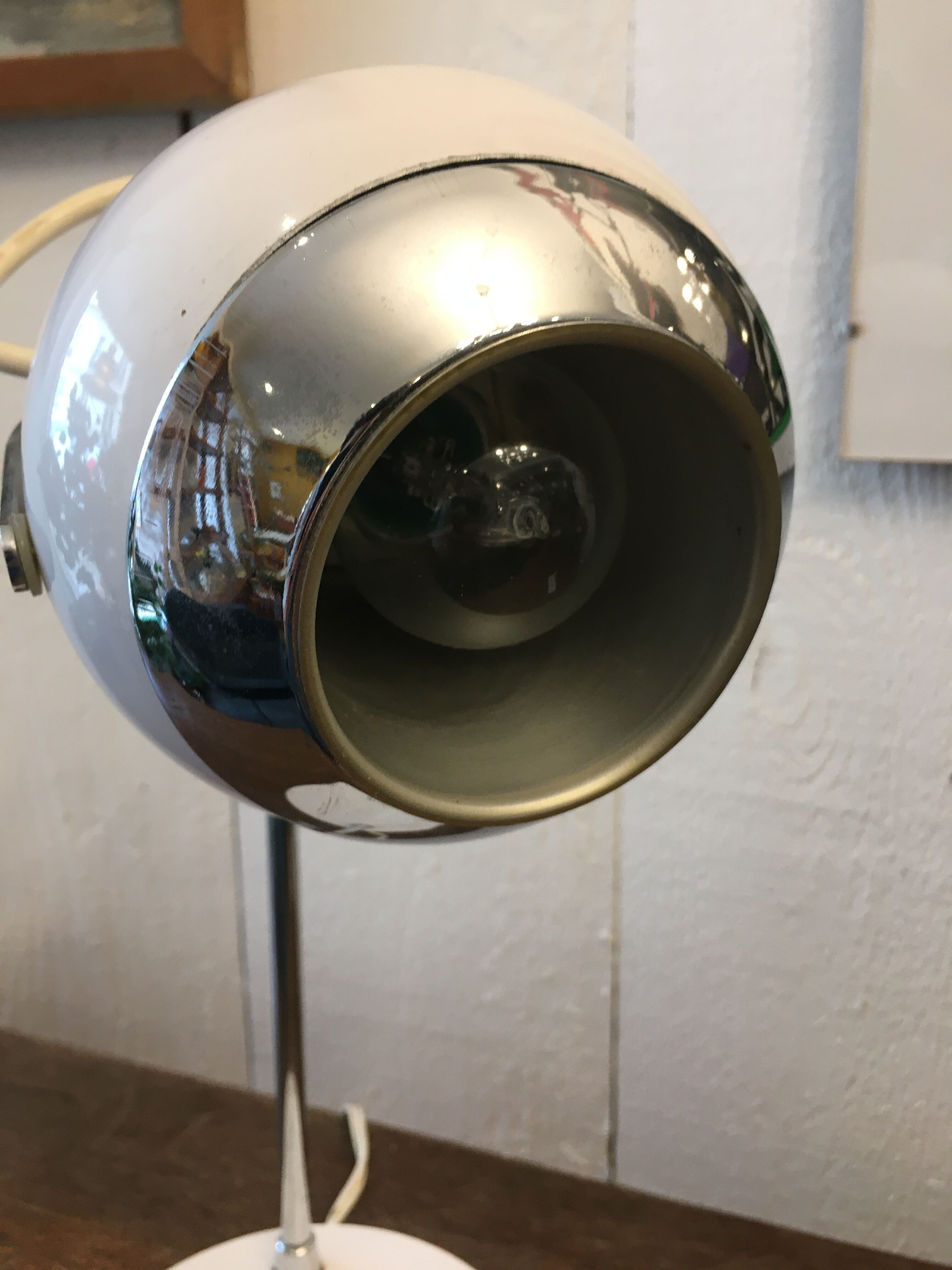 Eyeball lamp, Disderot, circa 1960s
