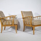 True vintage design armchair by Knoll, lounge style with armrests, 1960s