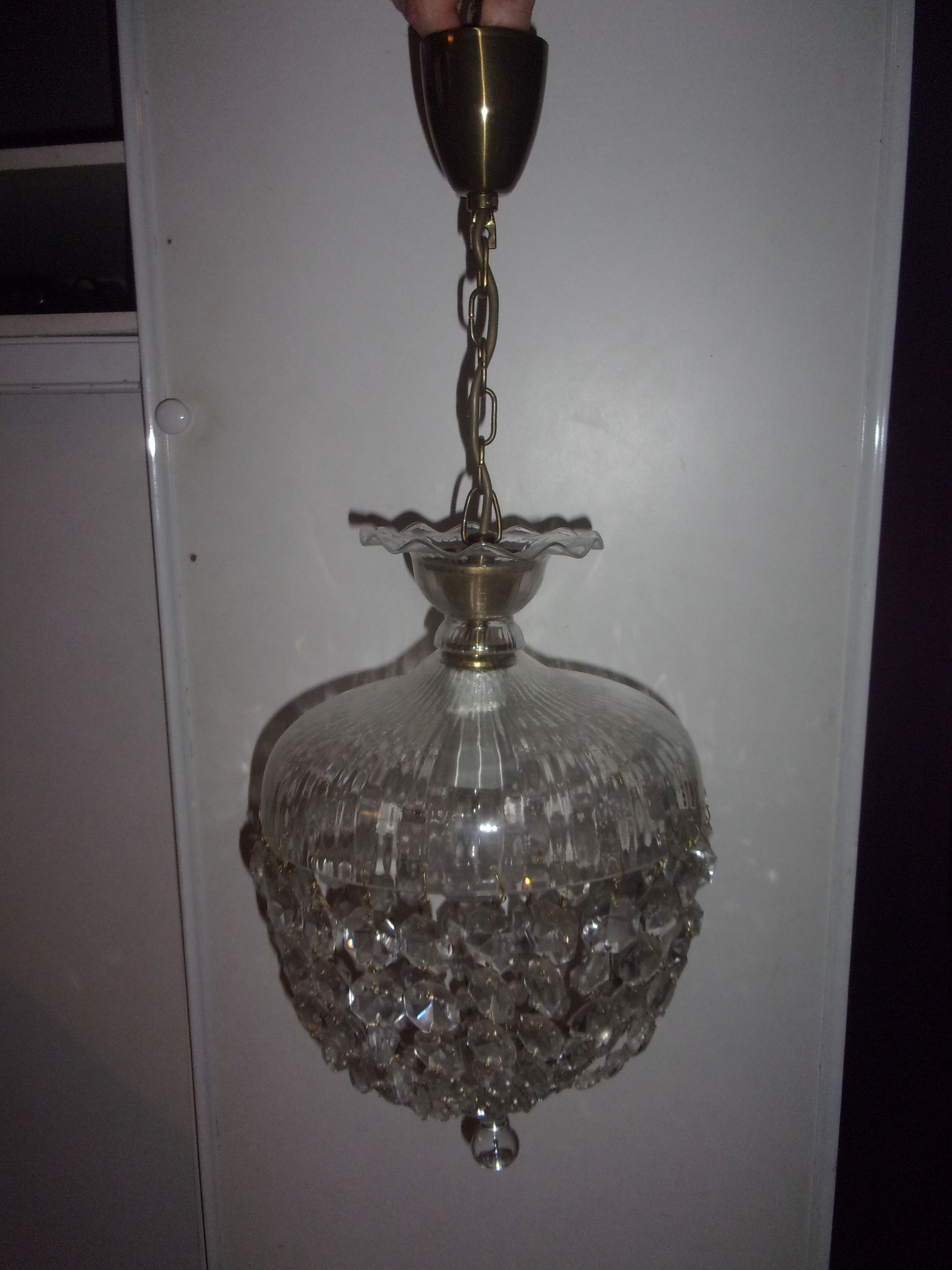 Chandelier garlands with crystal tassels Kamenicky Senov