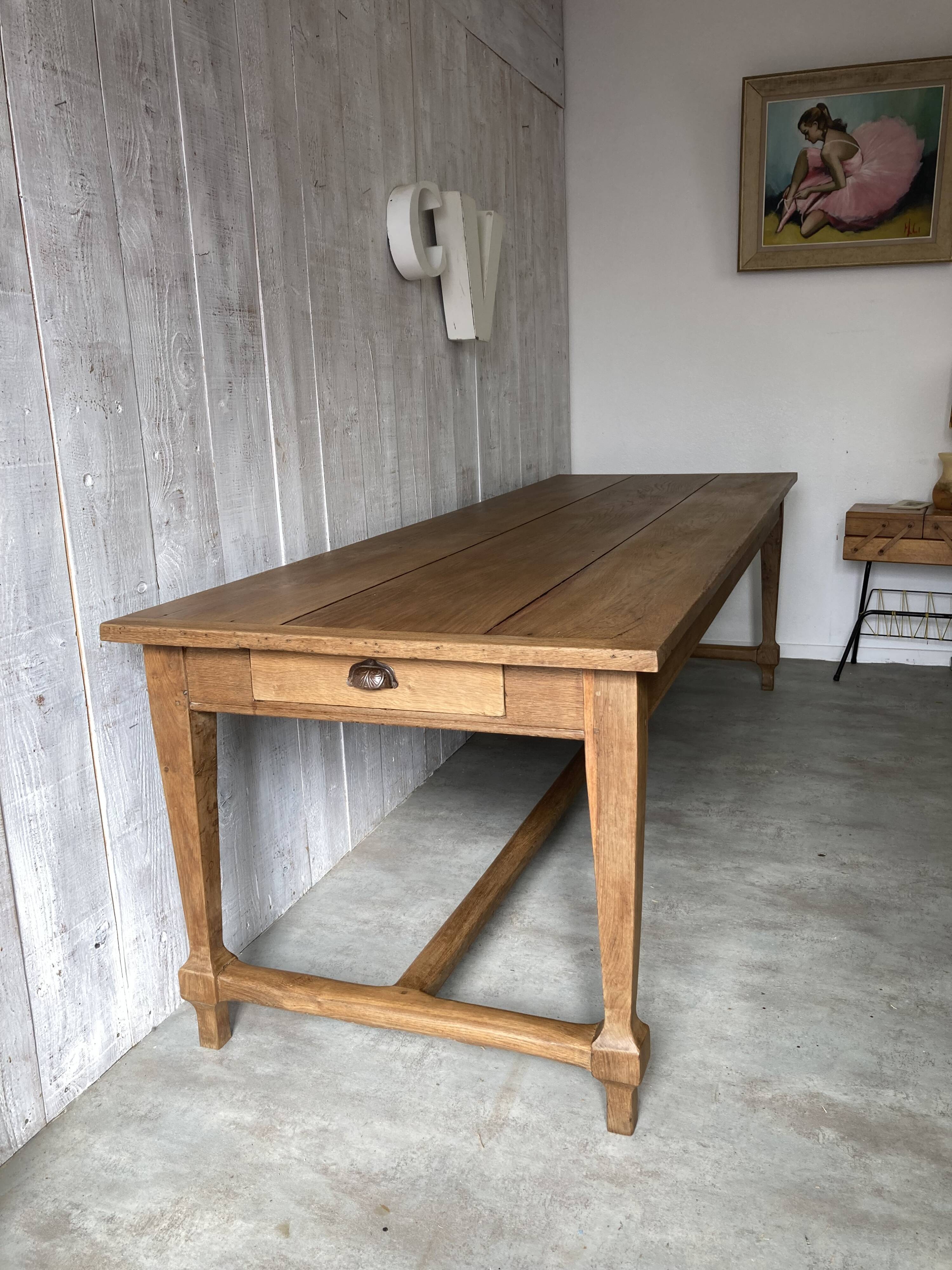 Table de ferme 244x82cm