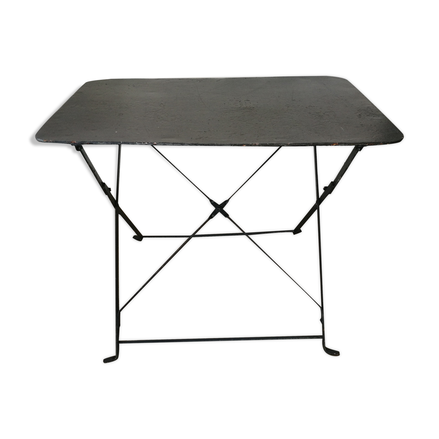 Folding garden table