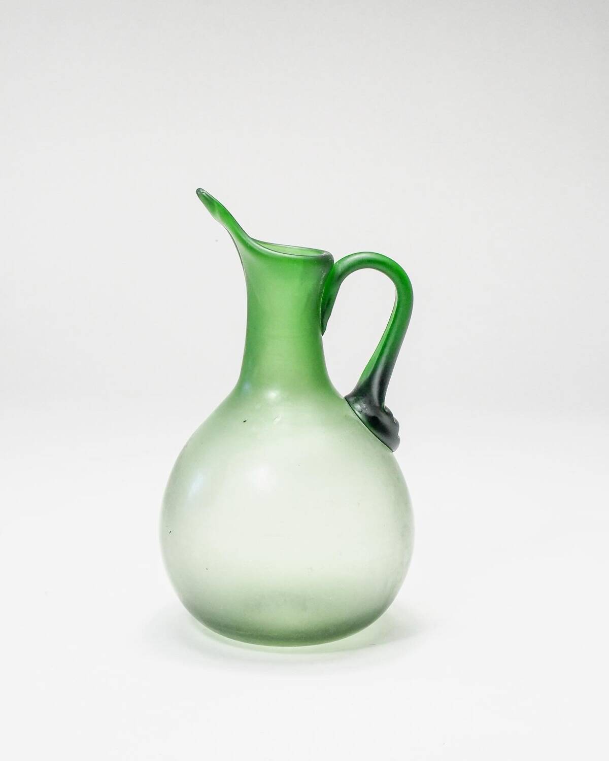 Glass paste carafe, art nouveau
