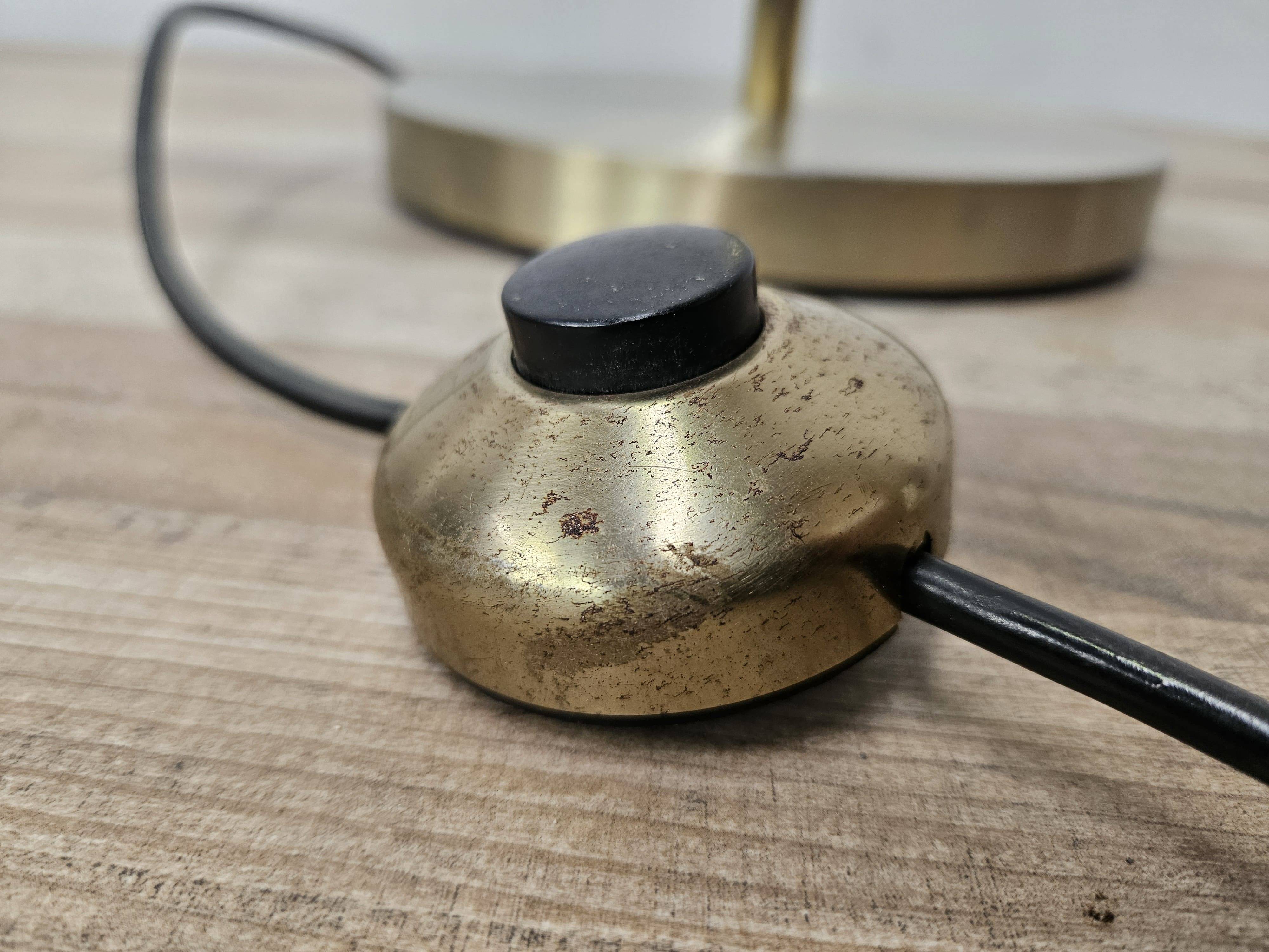 Lampadaire en laiton de Pia Guidetti Crippa pour Lumi, 1970