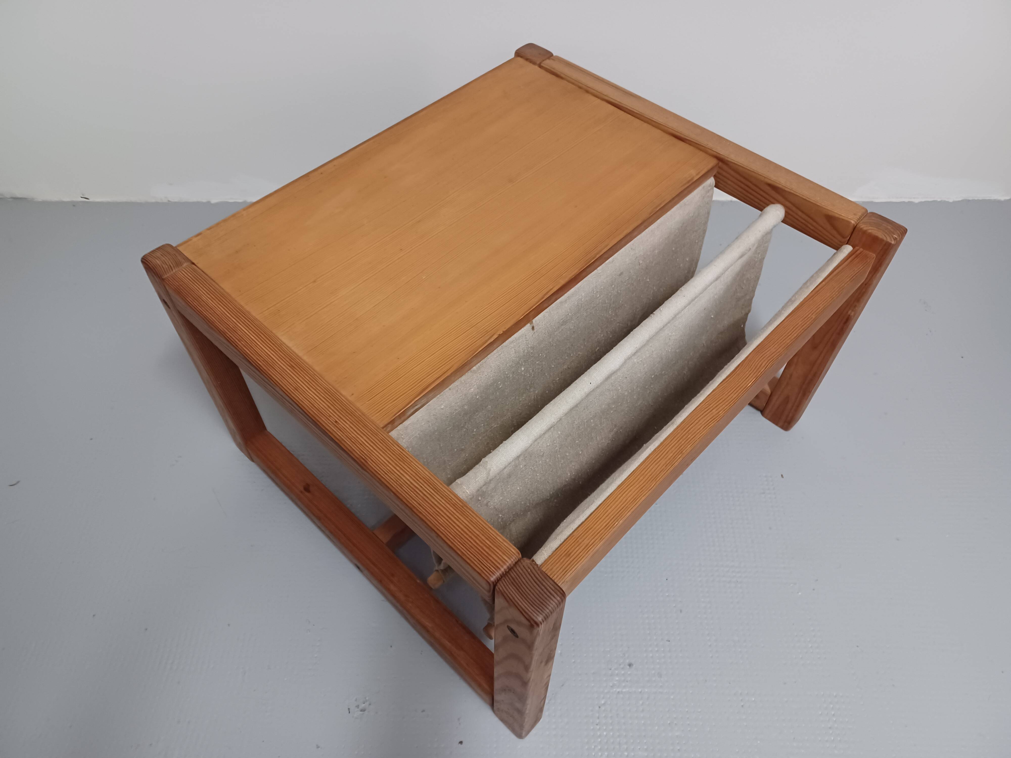 Coffee table, magazine rack, Karin Mobring, Ikea 70's