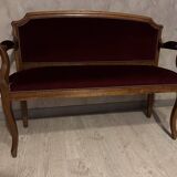 Velvet bench