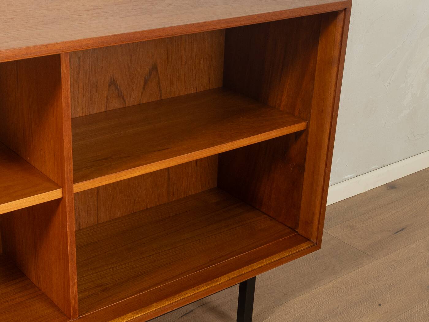 Sideboard by Lothar Wegner, 1960s, teak veneer, restored
