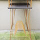Meuble vintage porte-vinyles