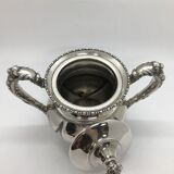 English silver metal sugar pot
