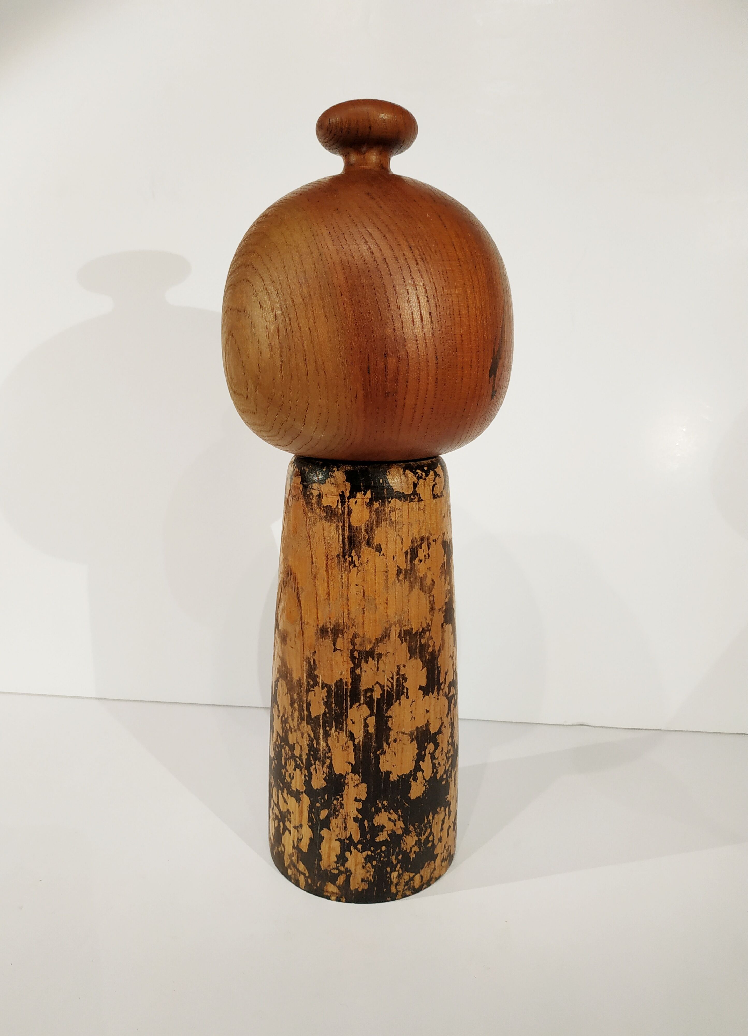 Kokeshi doll, master Kuribayashi Issetsu 1970  Japan