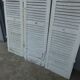 Set of 3 old shutters wooden shutters huteur 268 cm