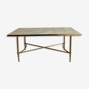 Neo-classical marble coffee table