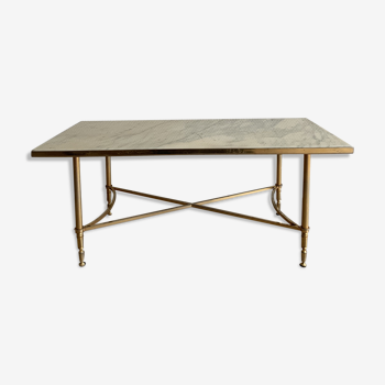 Table basse en marbre néo-classique