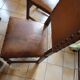 Table à manger et 6 chaises bois massif années 1950