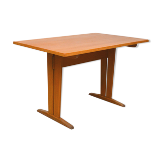 Table in blond wood, 1960