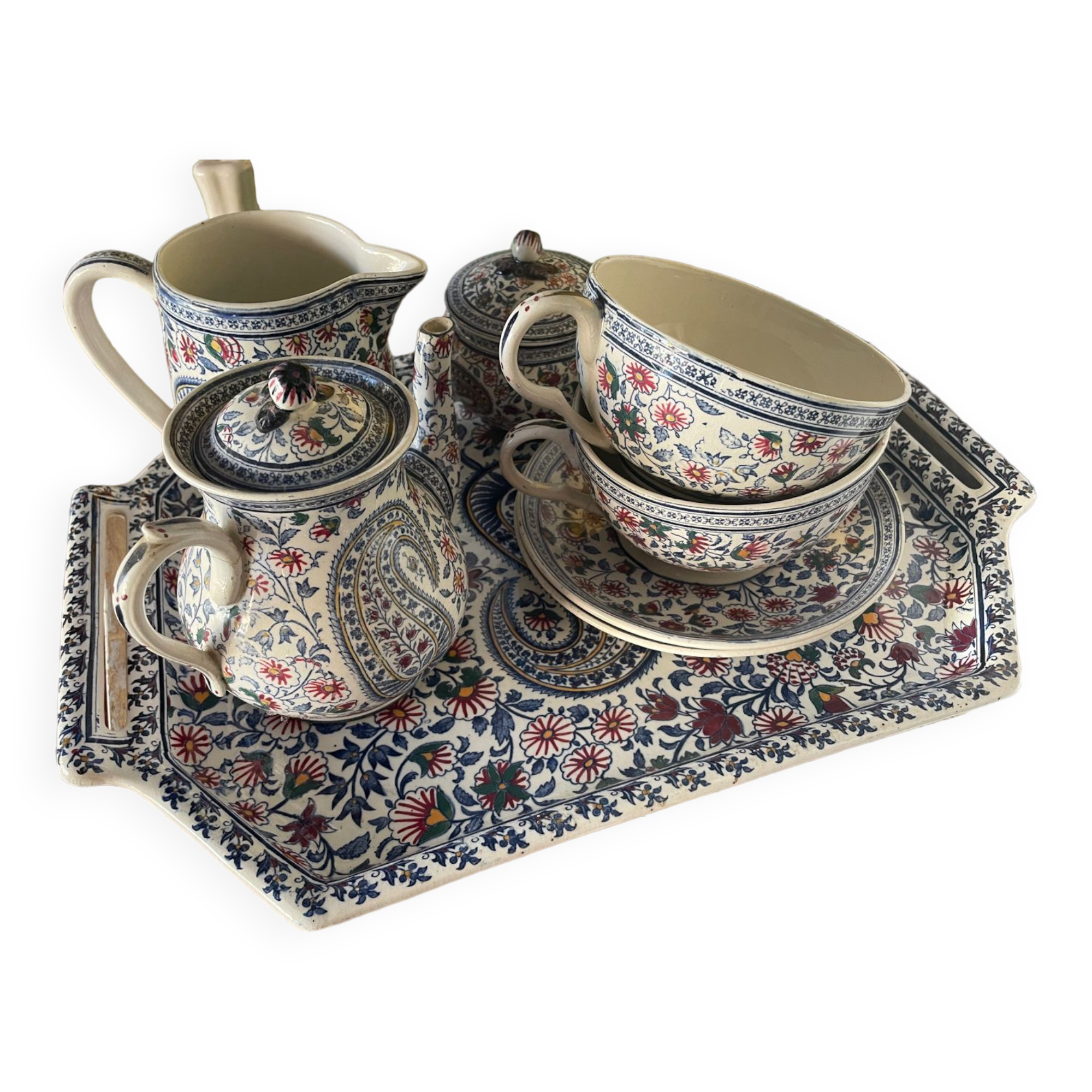 Coffee tea set - 8 pieces GIEN