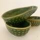 Set of 3 avocado cups