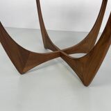 Table basse en teck des années 60 par G-Plan