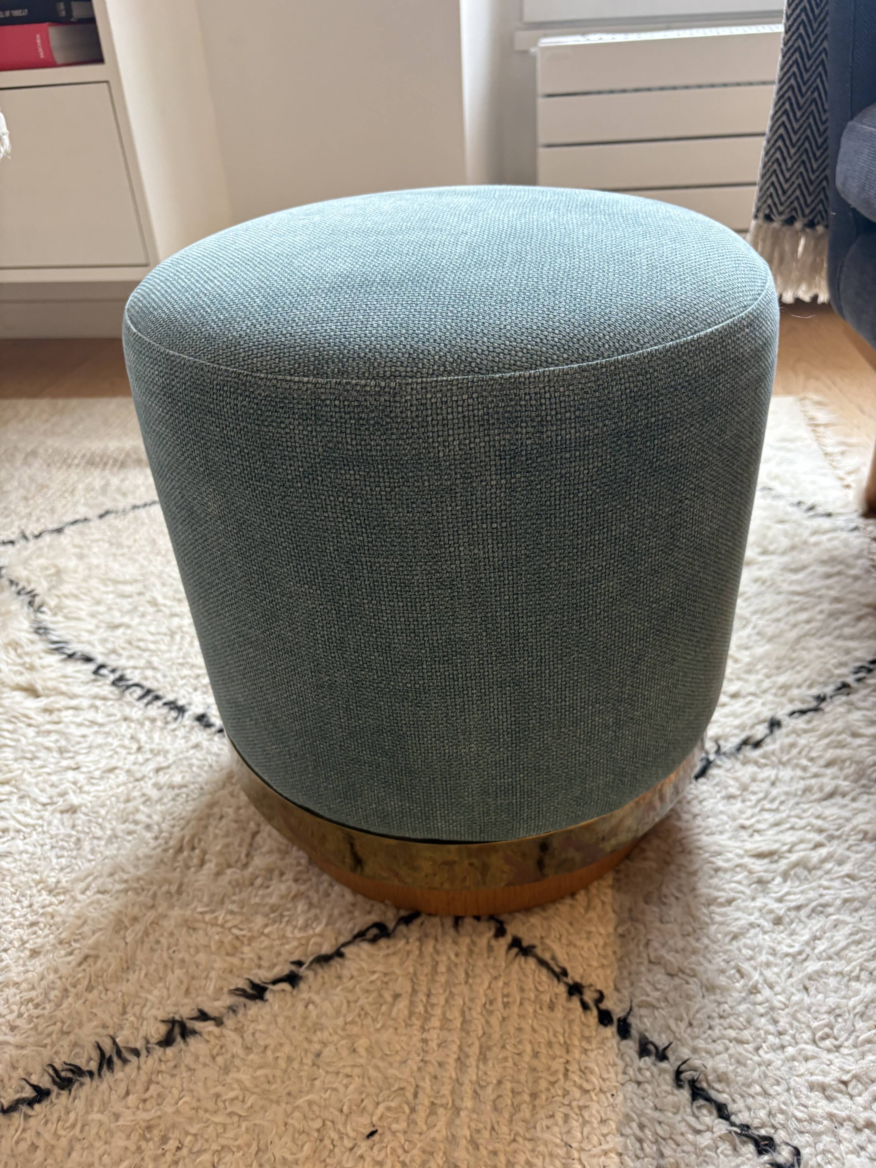 Pouf Stool Red Edition